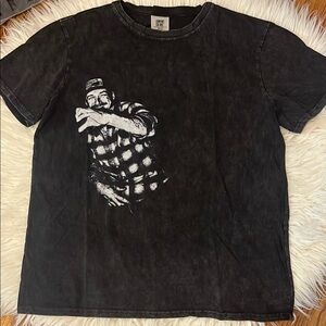 NWOT Morgan Wallen Comfort Colors Black Short Sleeve Tee